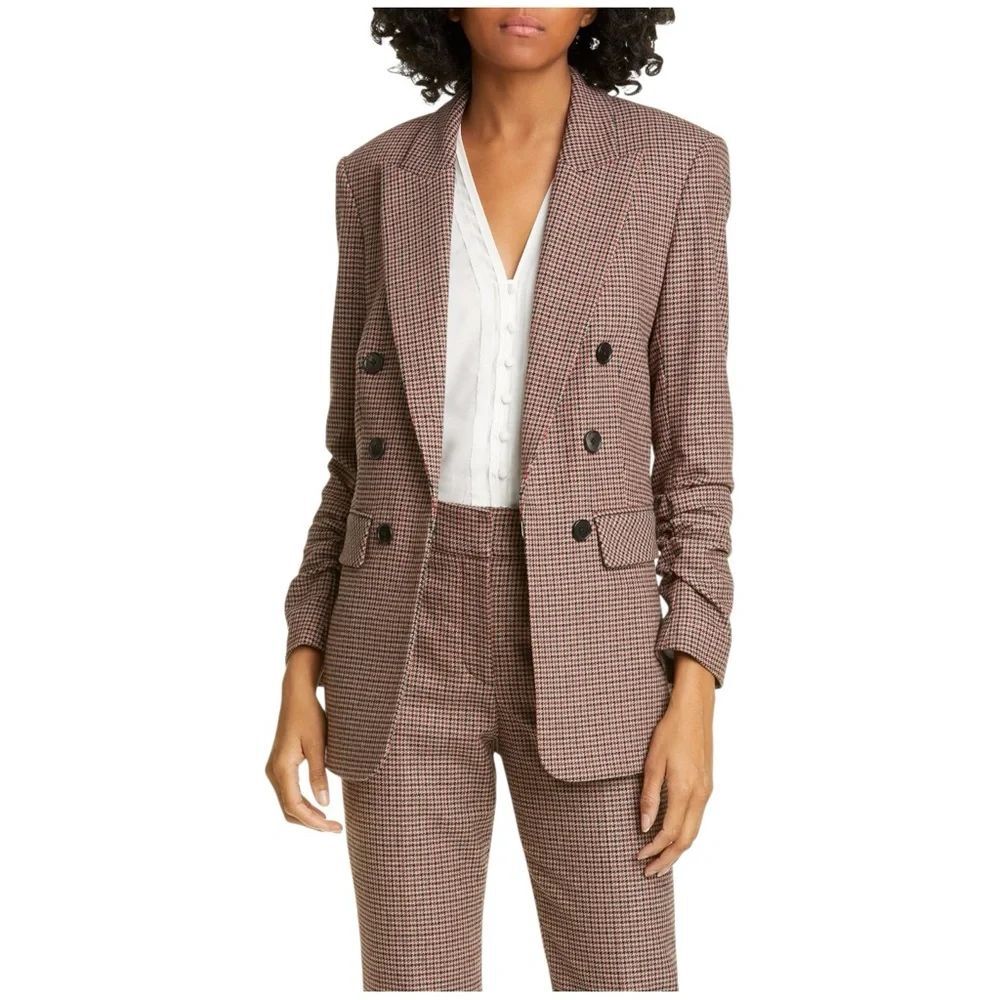 VERONICA BEARD Beacon Check Dickey Jacket 14